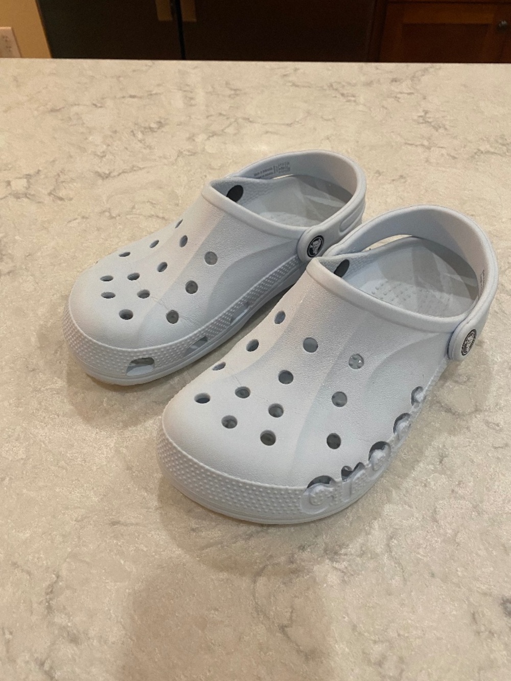 Baby Blue Baja CROCS Women's 7